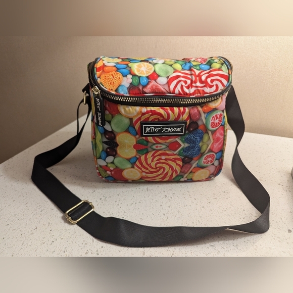 Betsey Johnson candy land Insulated Lunch Tote Bag - Picture 3 of 11